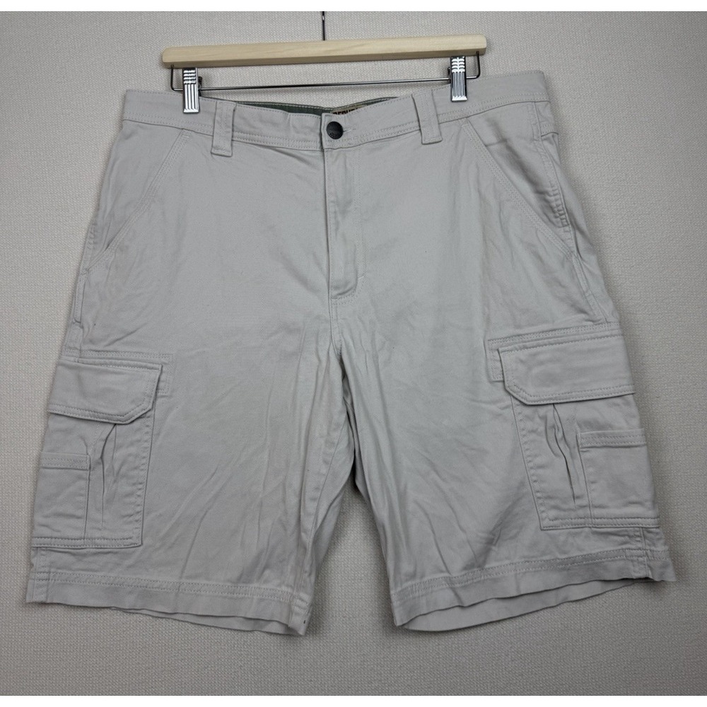 Red Head Since 1856 Beige Cargo Men's Shorts‎ 36 Stretchy Cotton Blend